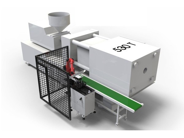 機器人注塑機鑲嵌取件方案